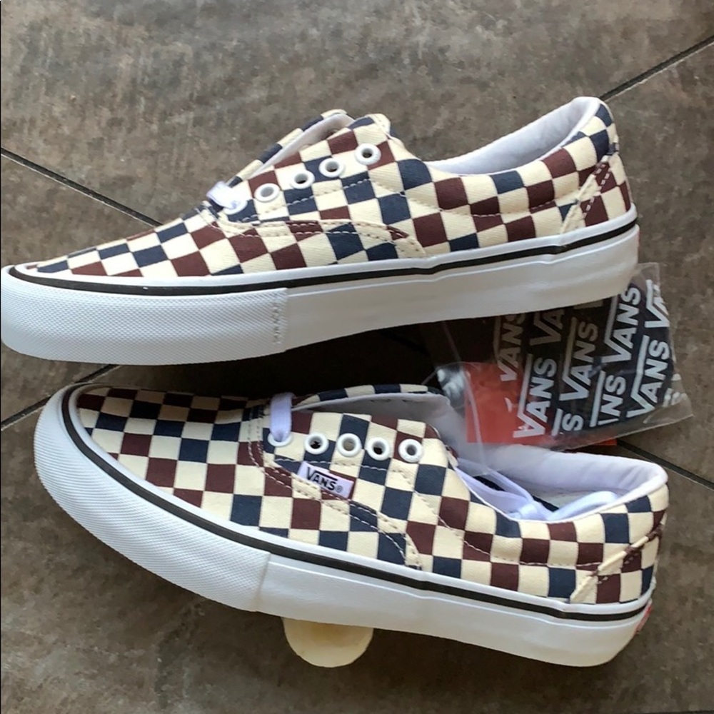 VANS ERA PRO MULTI CHECKER DRESS BLUE WMNS - Picture 12 of 16